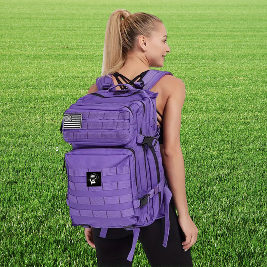 Sac à dos 45L avec 3 patchs velcro offerts-ATTENTION, le délai de livraison est  20 jours ouvrés-