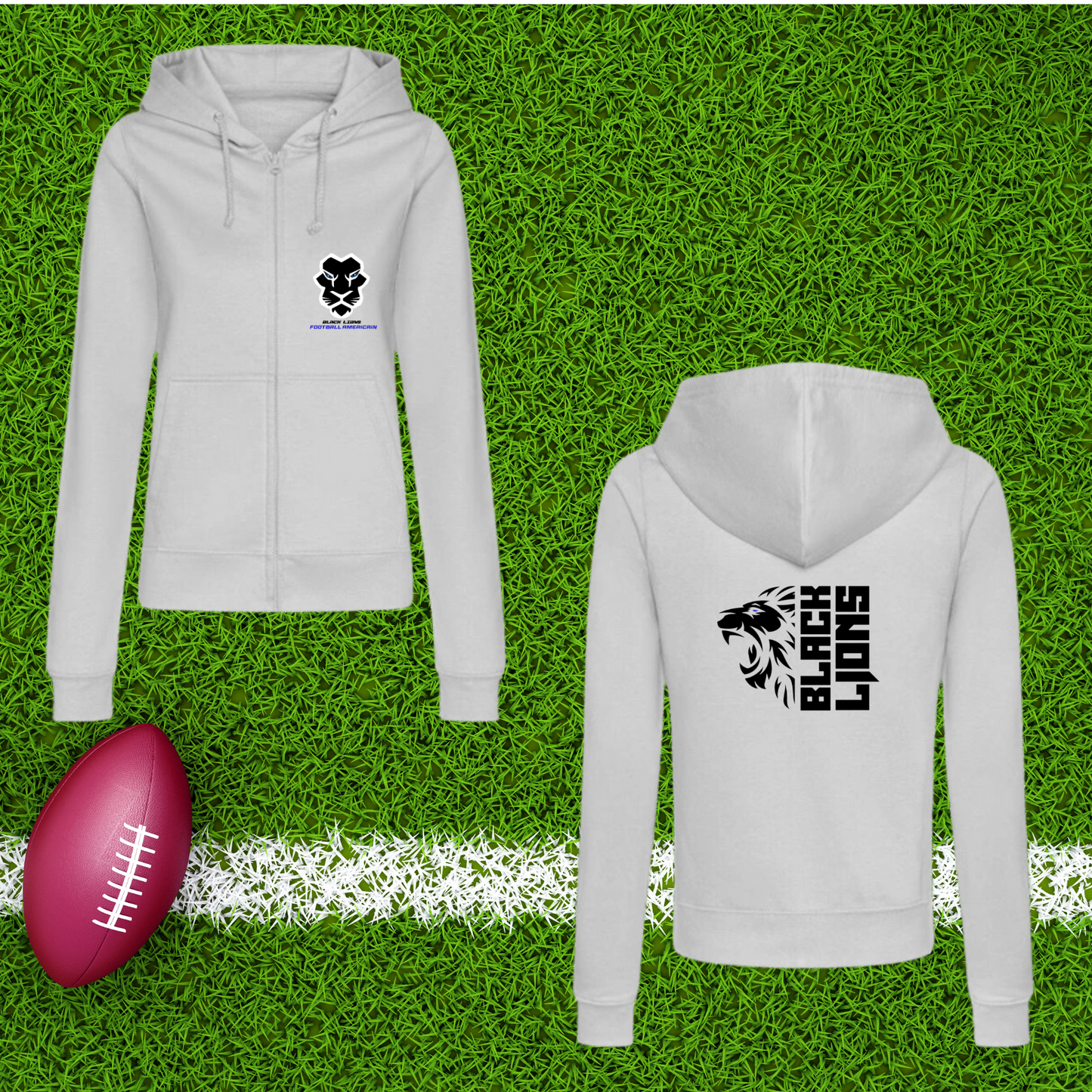 Zoodie zippé à capuche femme BL