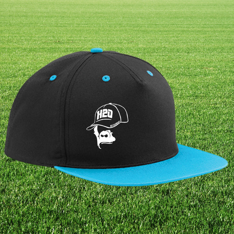 Casquette "snapback" visière plate bicolor visuel 1