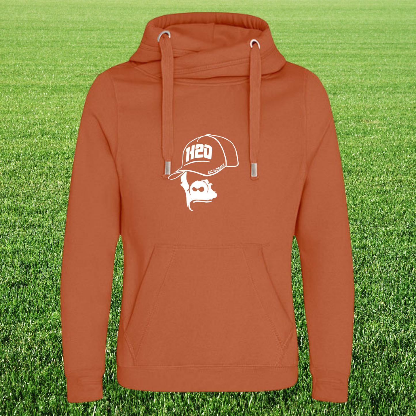 Hoodie à capuche femme avec visuel poitrine