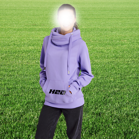 Hoodie à capuche femme avec visuel poche ventrale