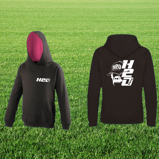 Hoodie bi-color enfant visuel 2-3