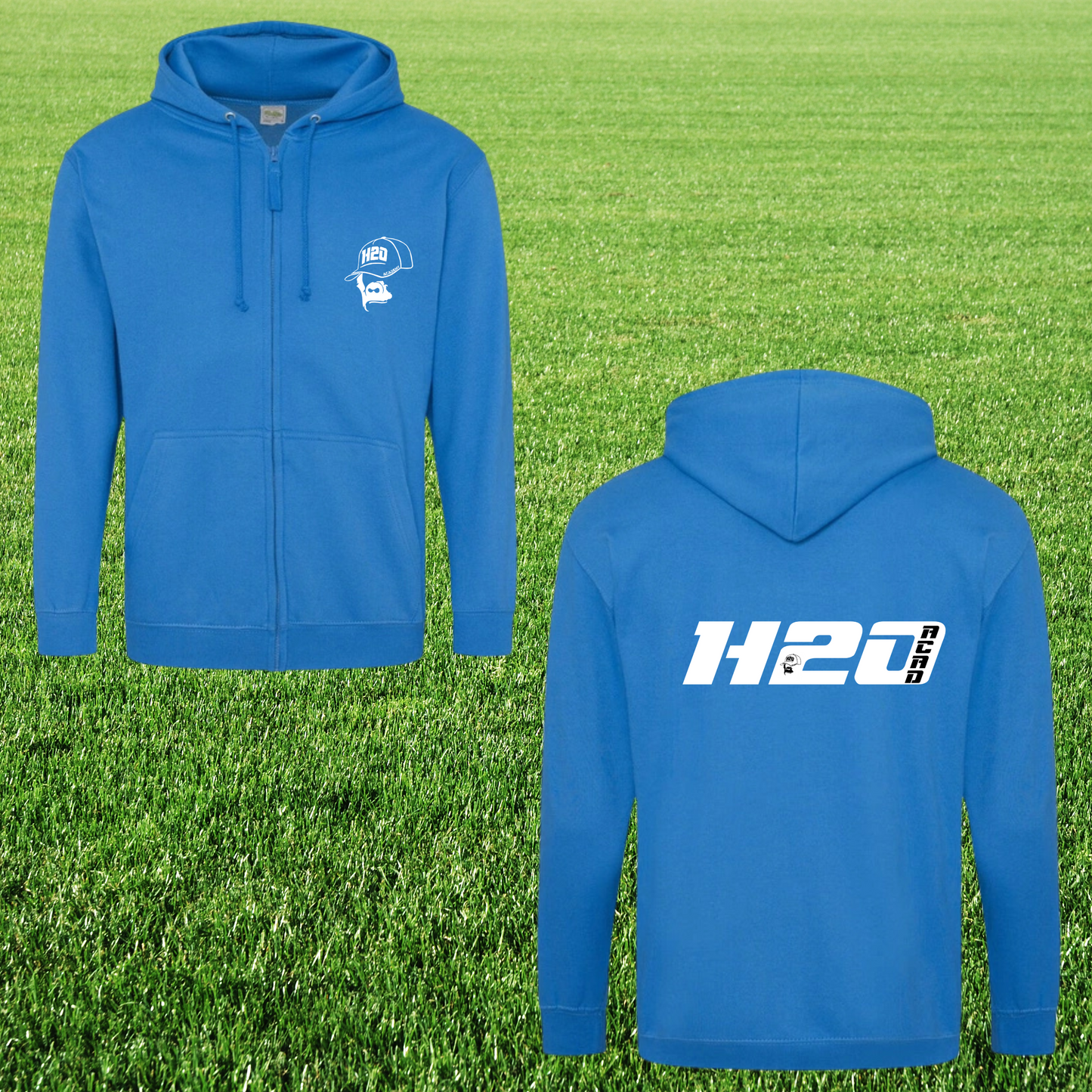 Zoodie zippé à capuche visuel 1-2 brodé