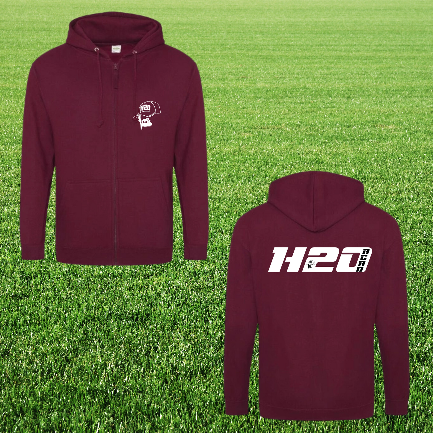 Zoodie zippé à capuche visuel 1-2 brodé