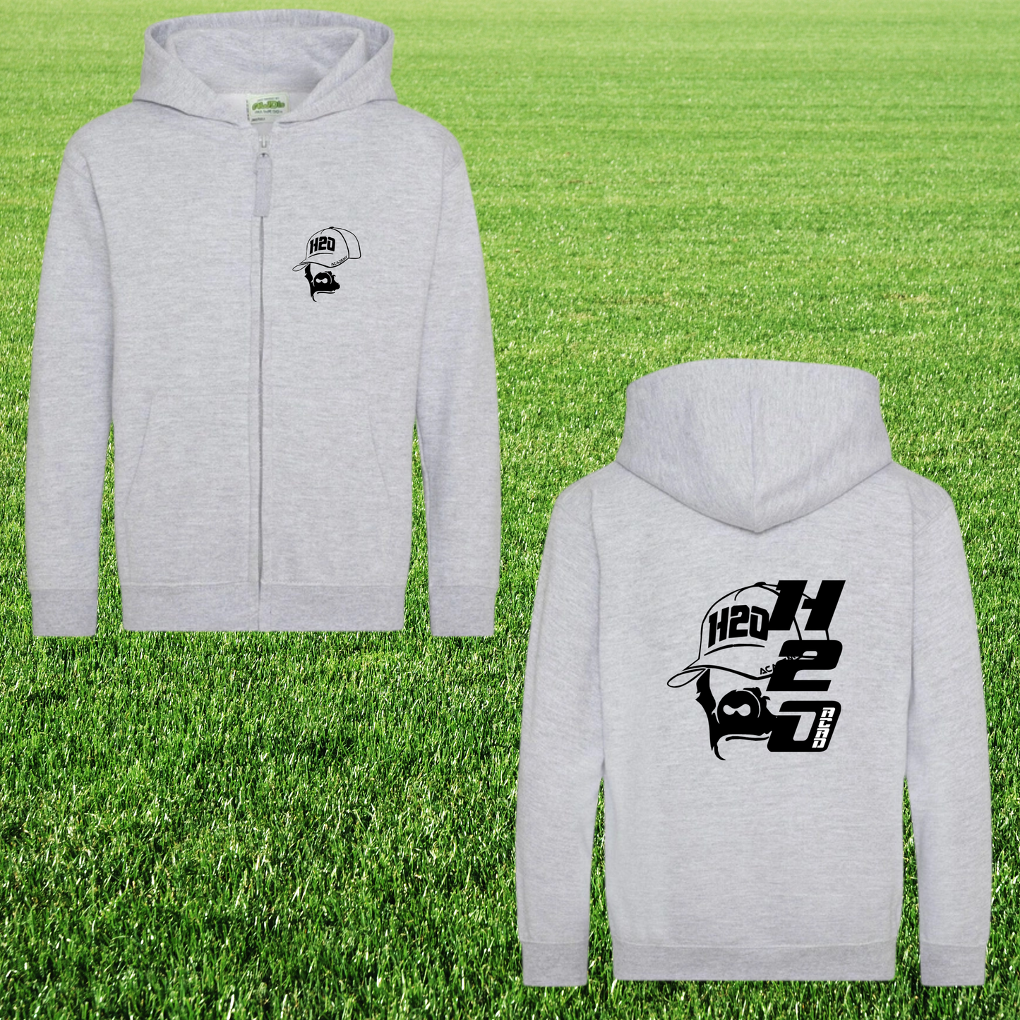 Zoodie zippé à capuche enfant 1-3 Brodé
