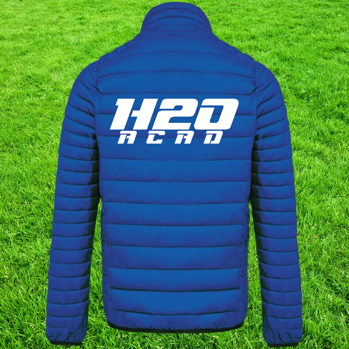 Doudoune homme manches longues visuel brodé 1-2