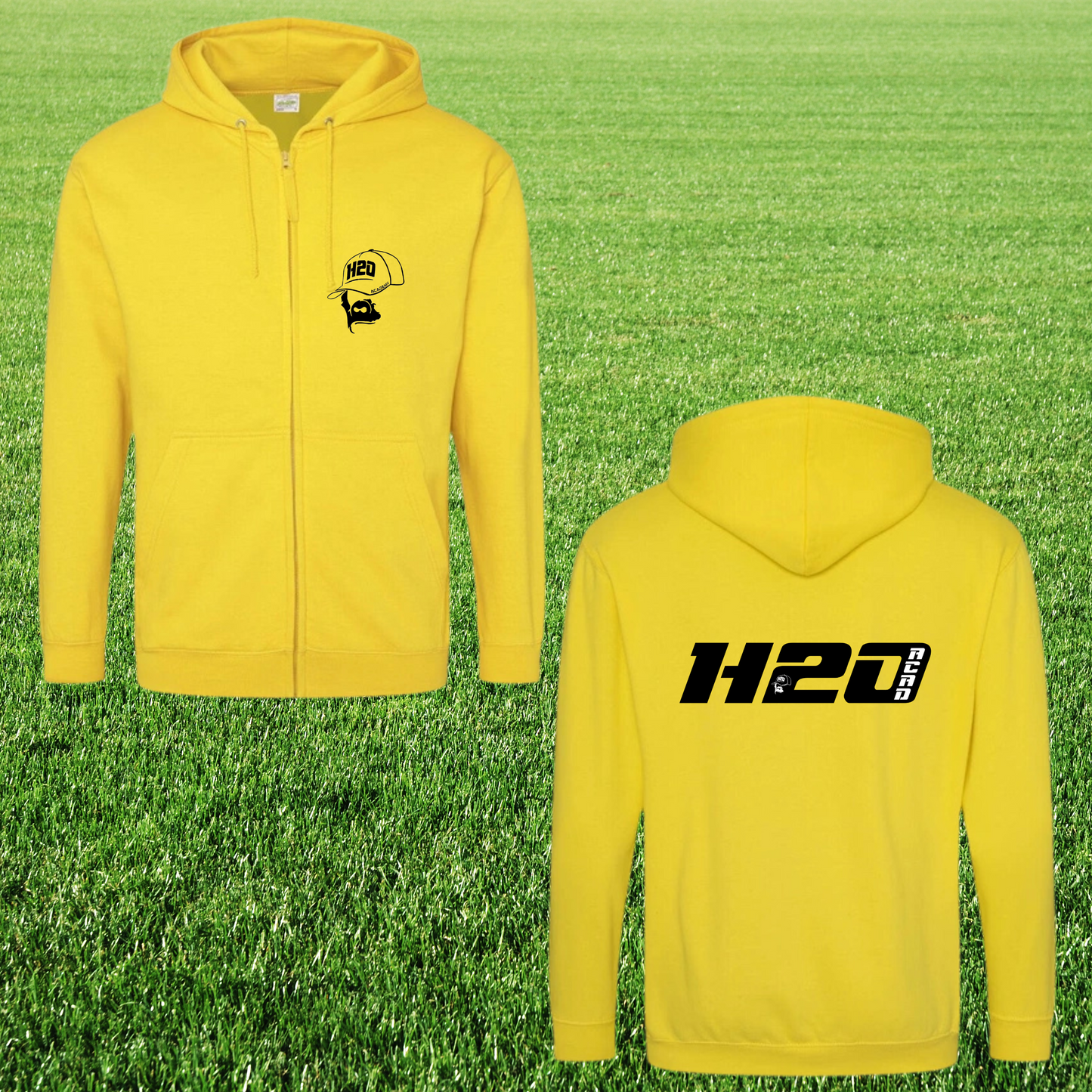 Zoodie zippé à capuche visuel 1-2 brodé