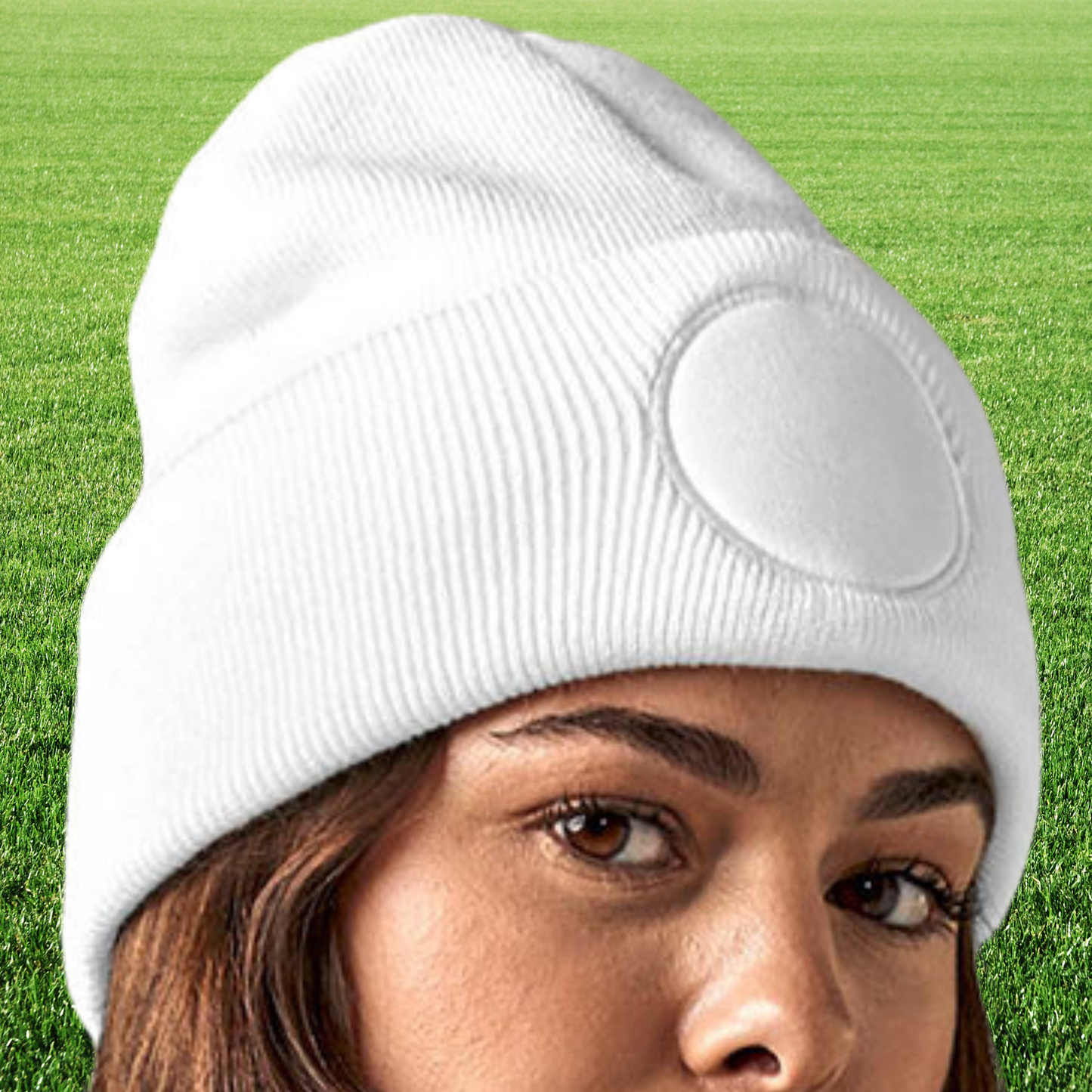 Bonnet  patch rond - visuel 1