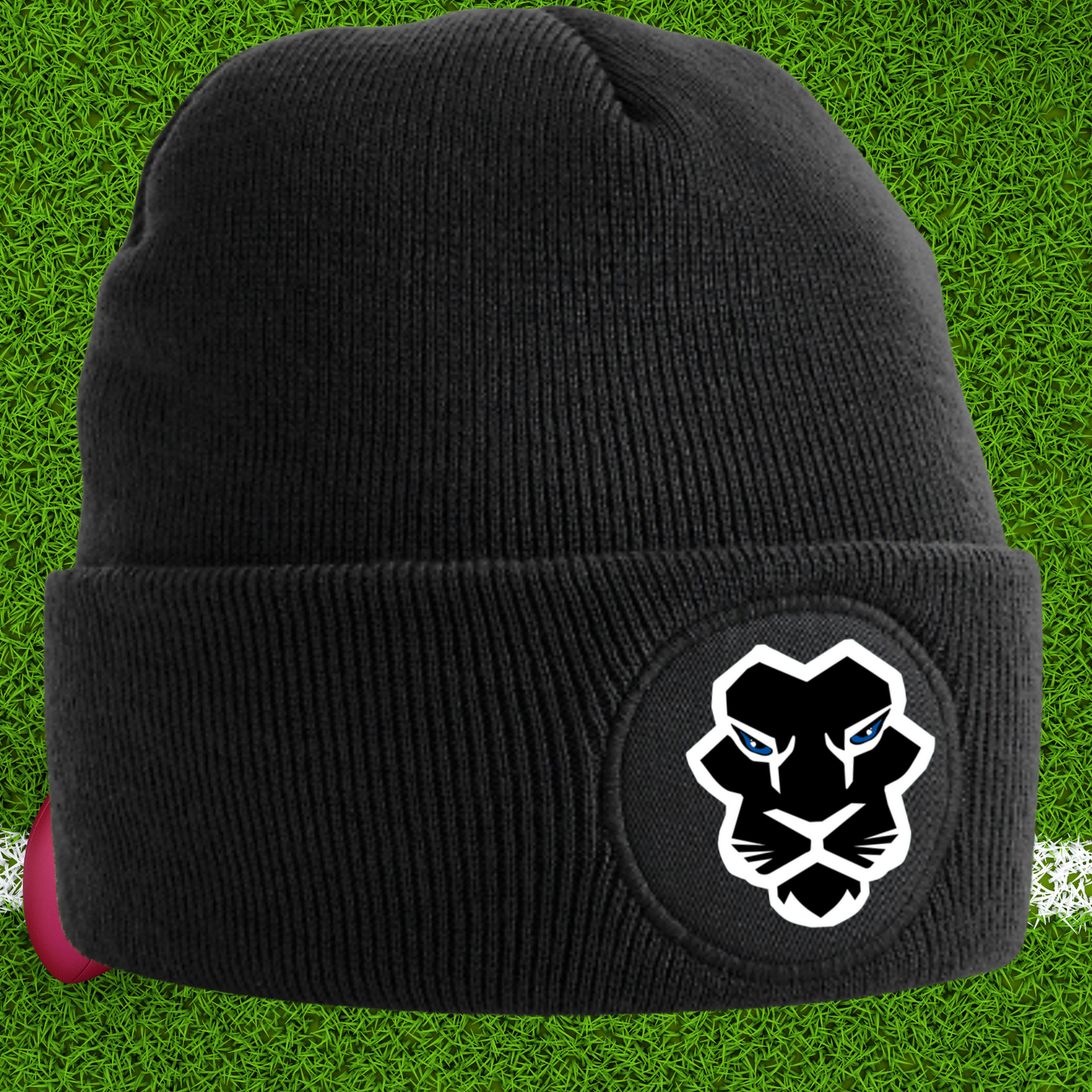 Bonnet  patch rond - BL