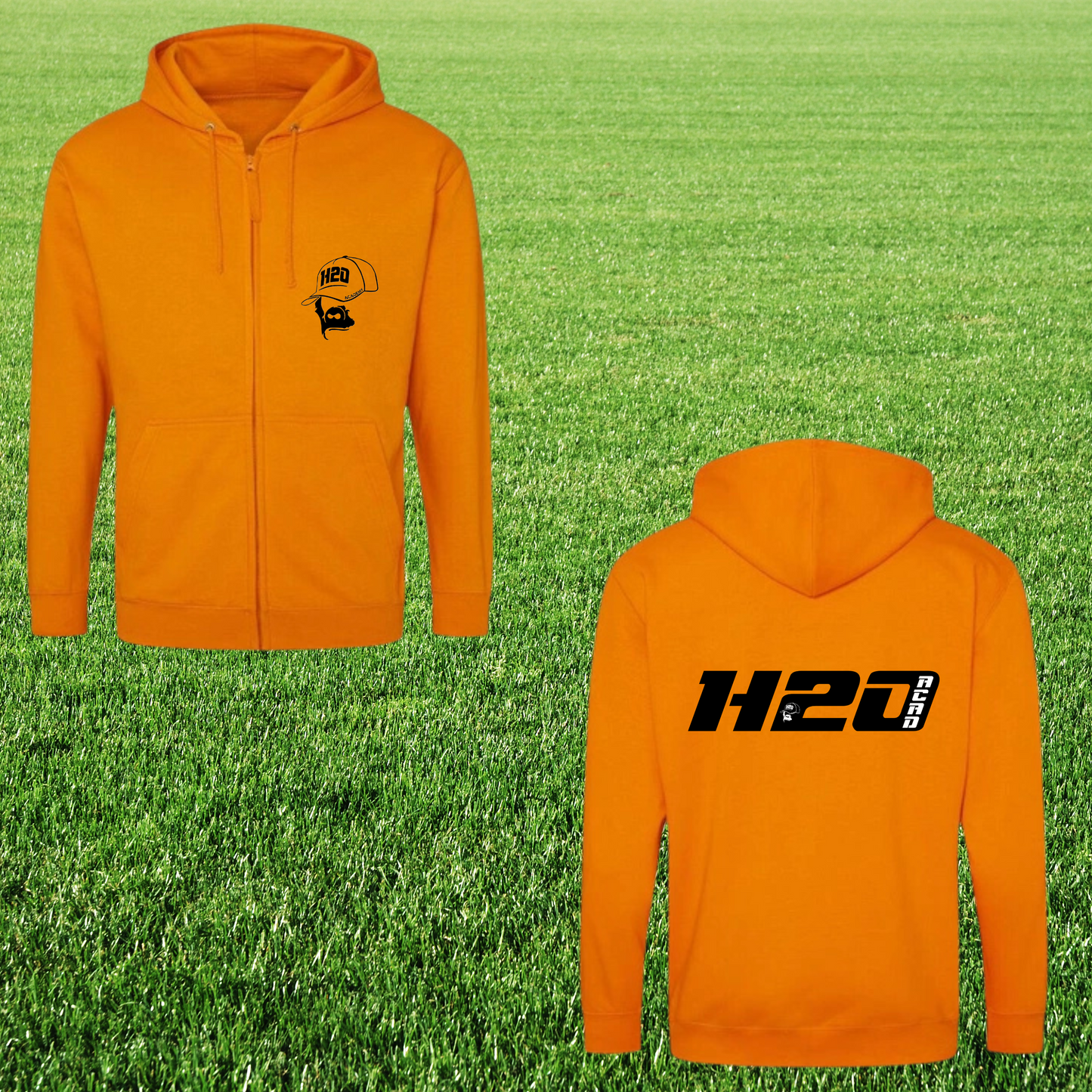 Zoodie zippé à capuche visuel 1-2 brodé