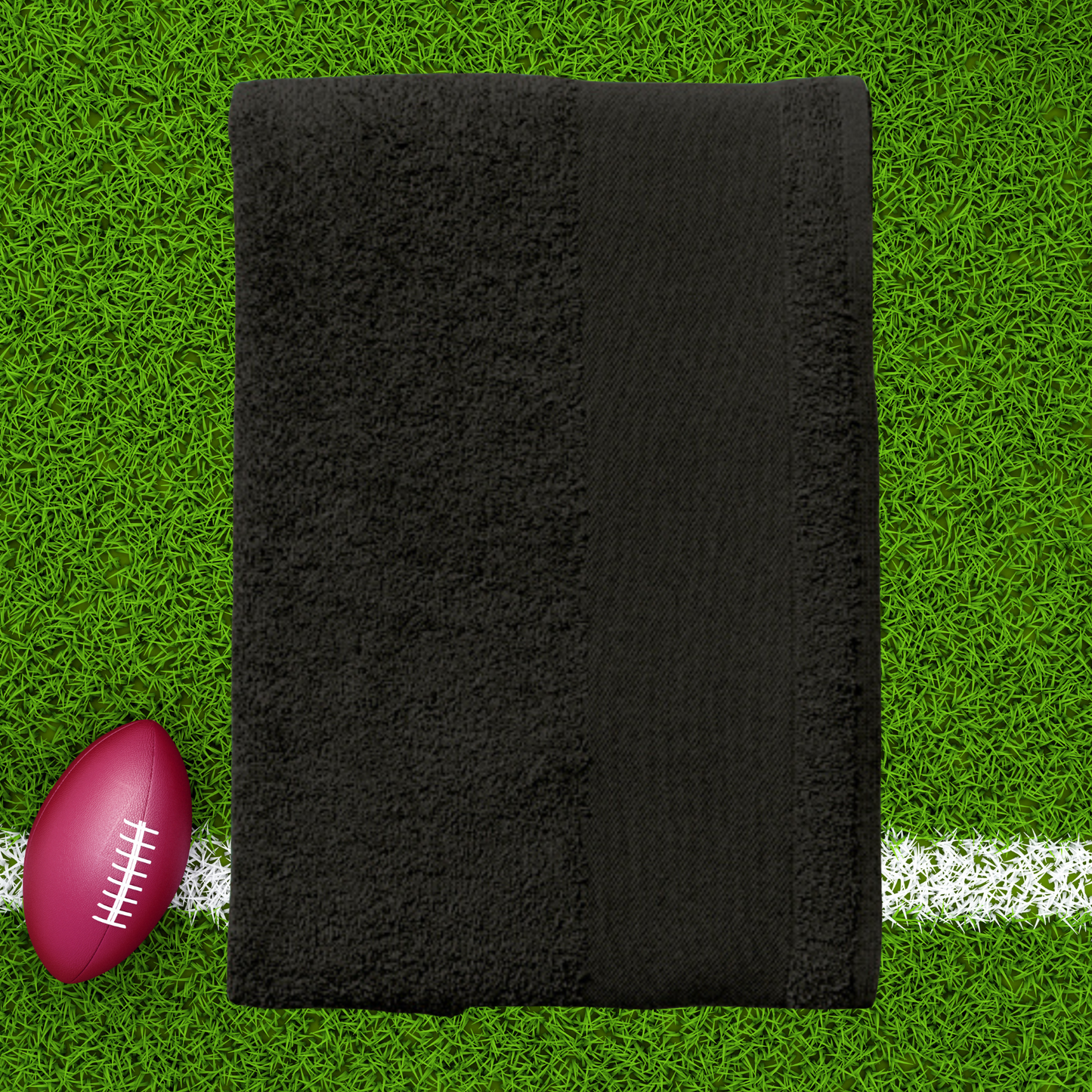 Drap de bain visuel brodé -  BL