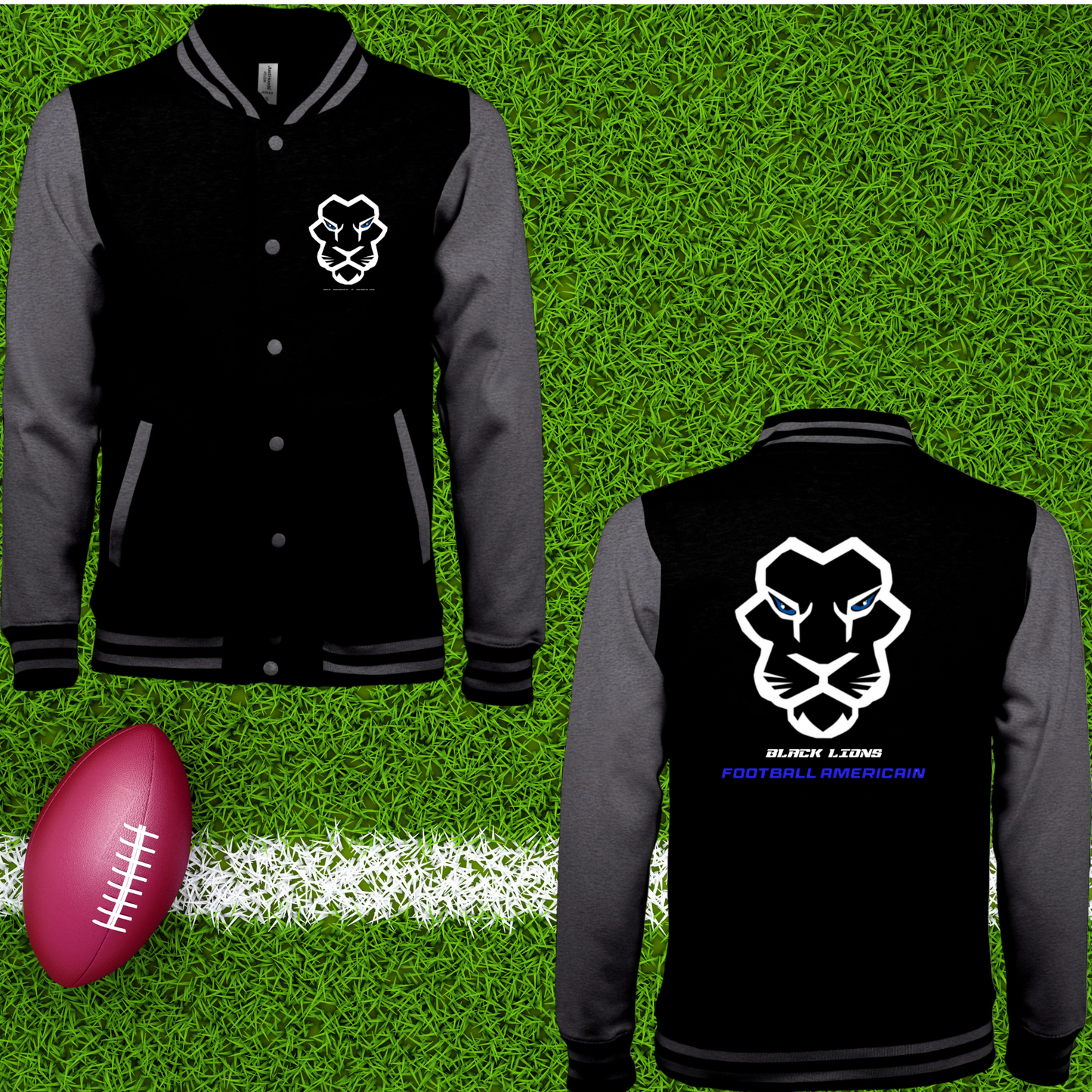 Varsity Jacket (Teddy) - Visuel brodé - BL