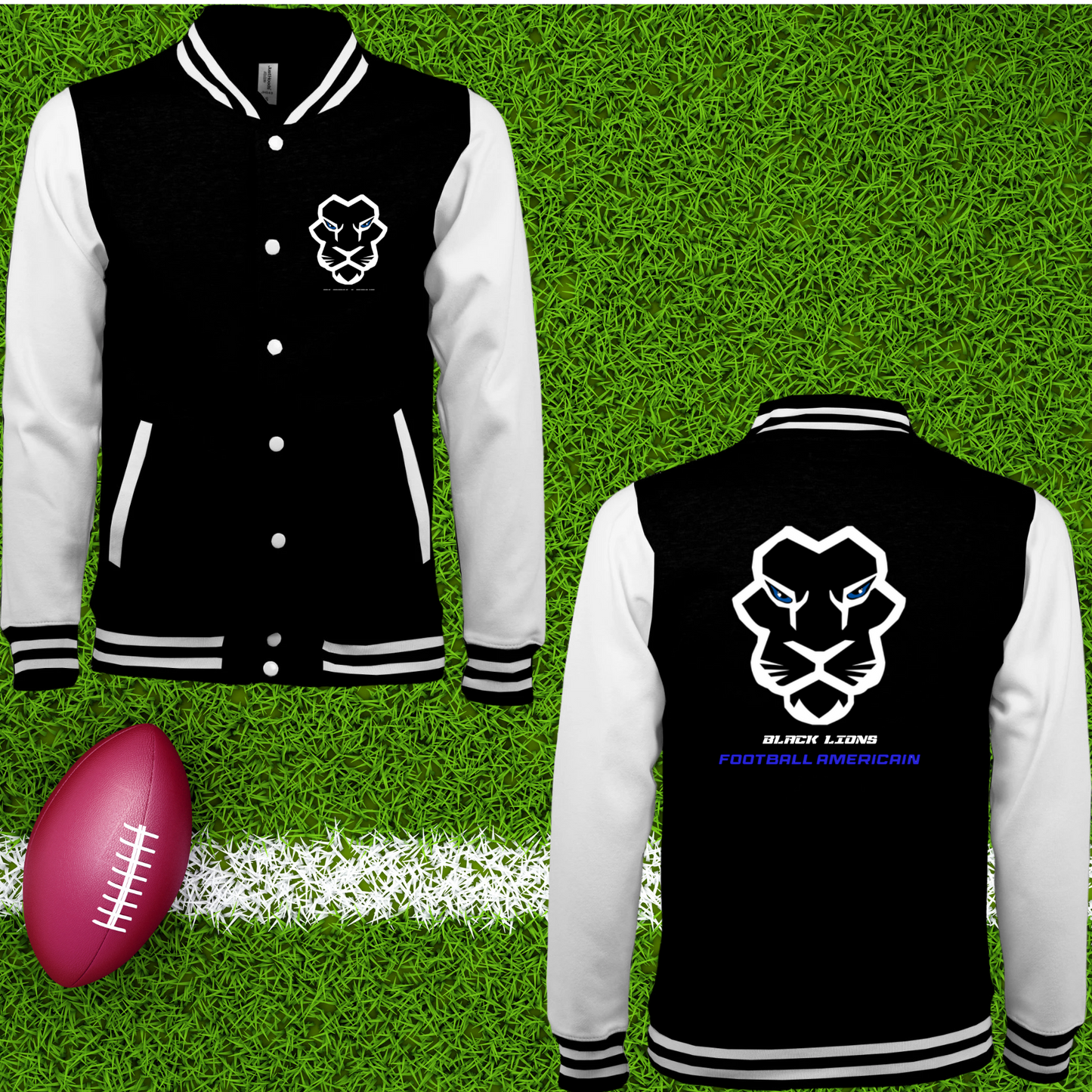 Varsity Jacket (Teddy) - Visuel brodé - BL