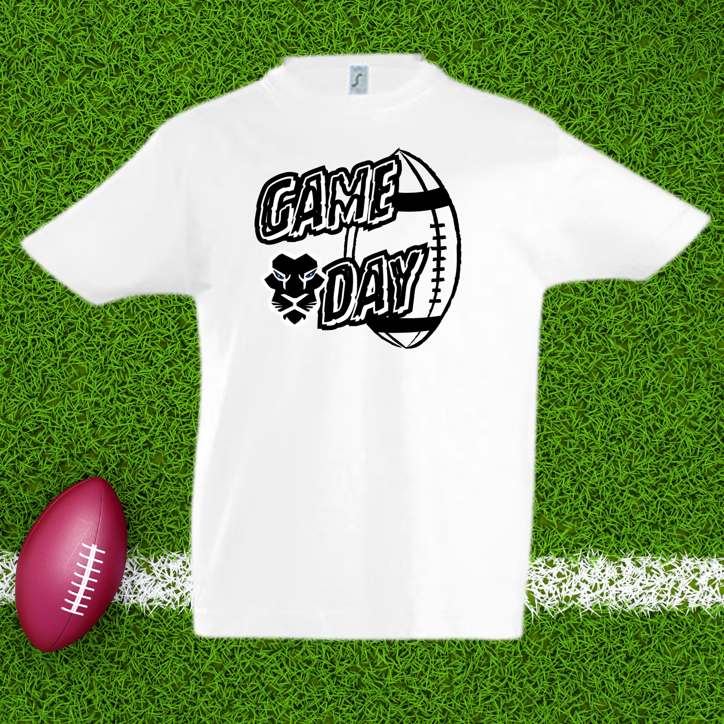 T-shirt manches courtes  enfant GAME DAY - BL