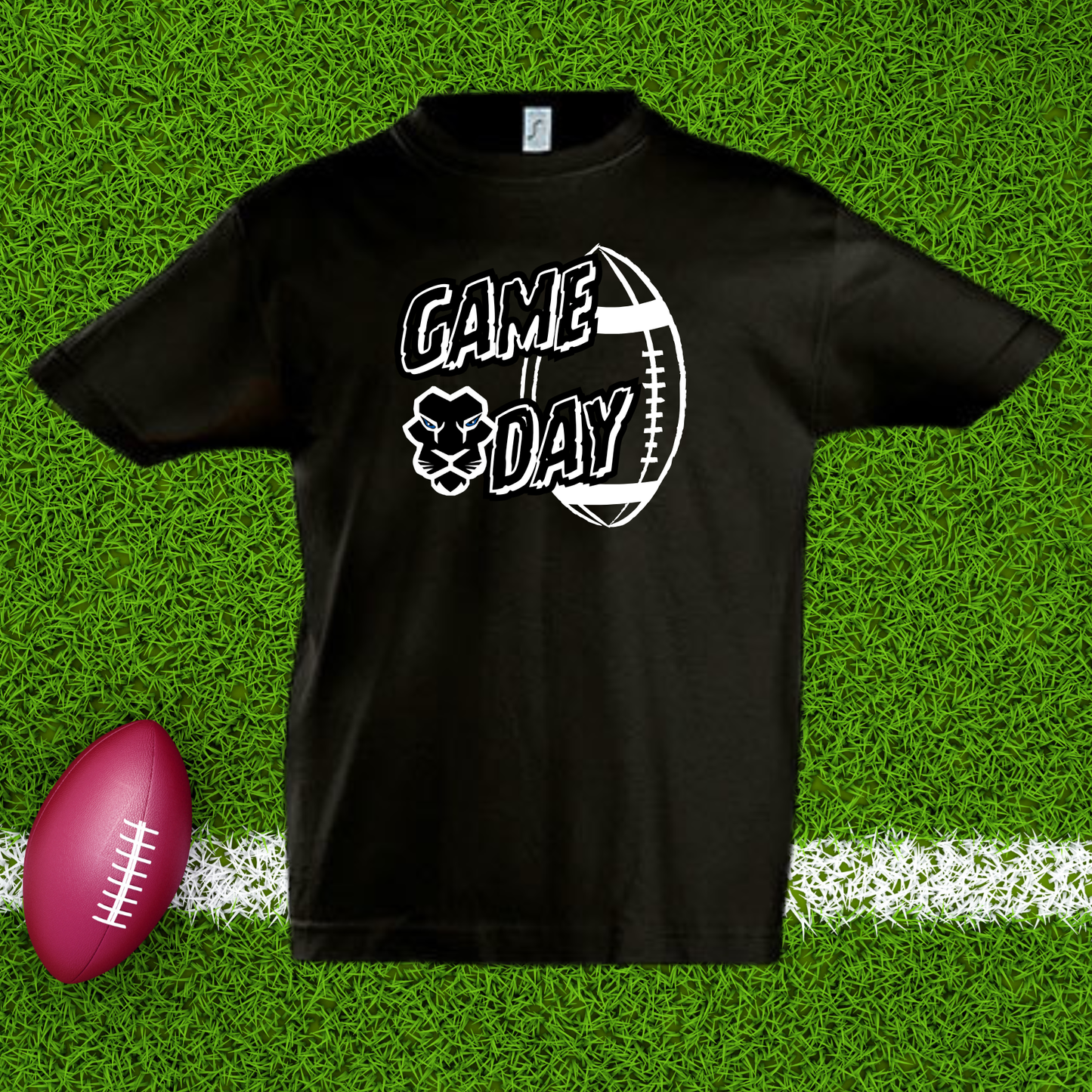 T-shirt manches courtes  enfant GAME DAY - BL