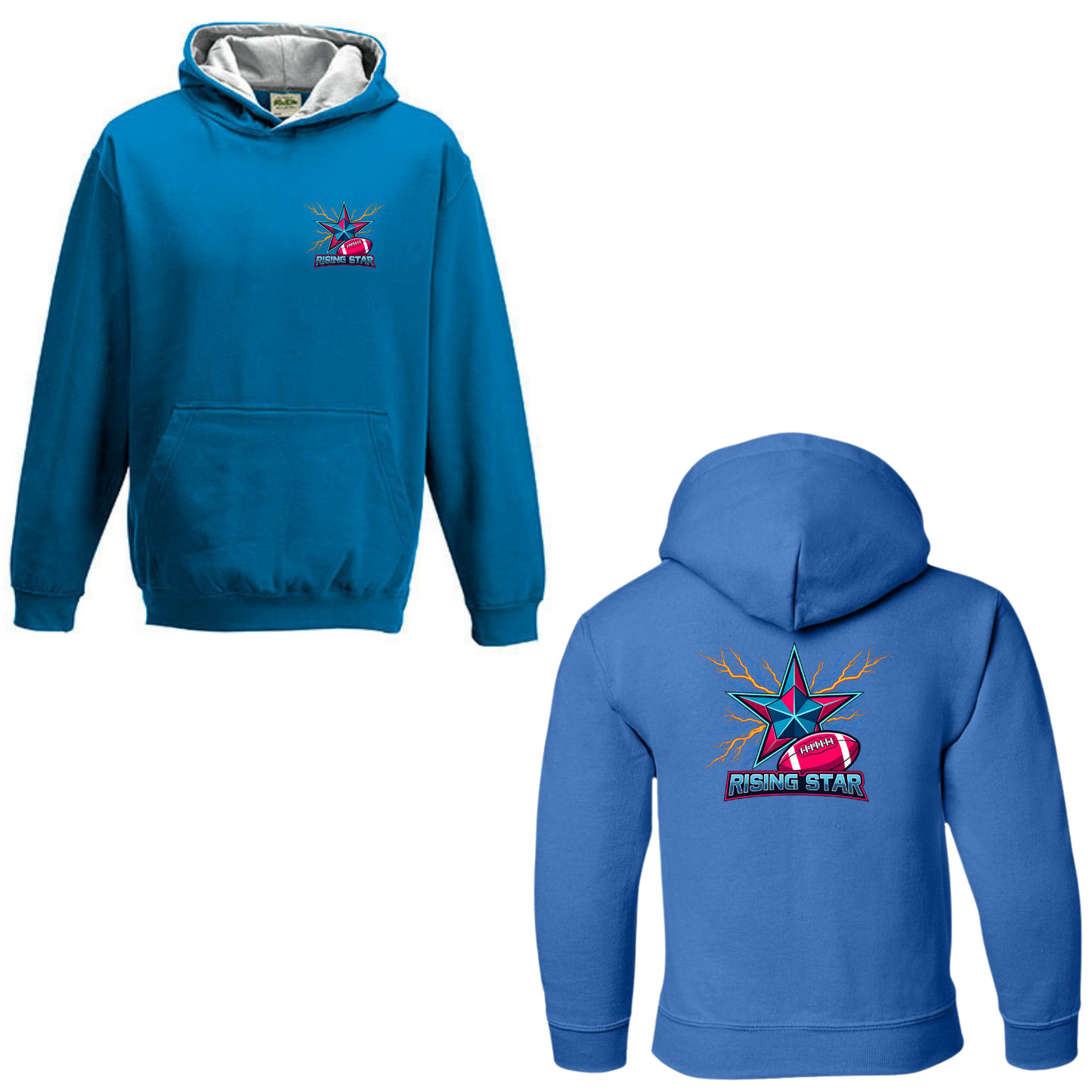 Hoodie - enfants/ados bicolor RS