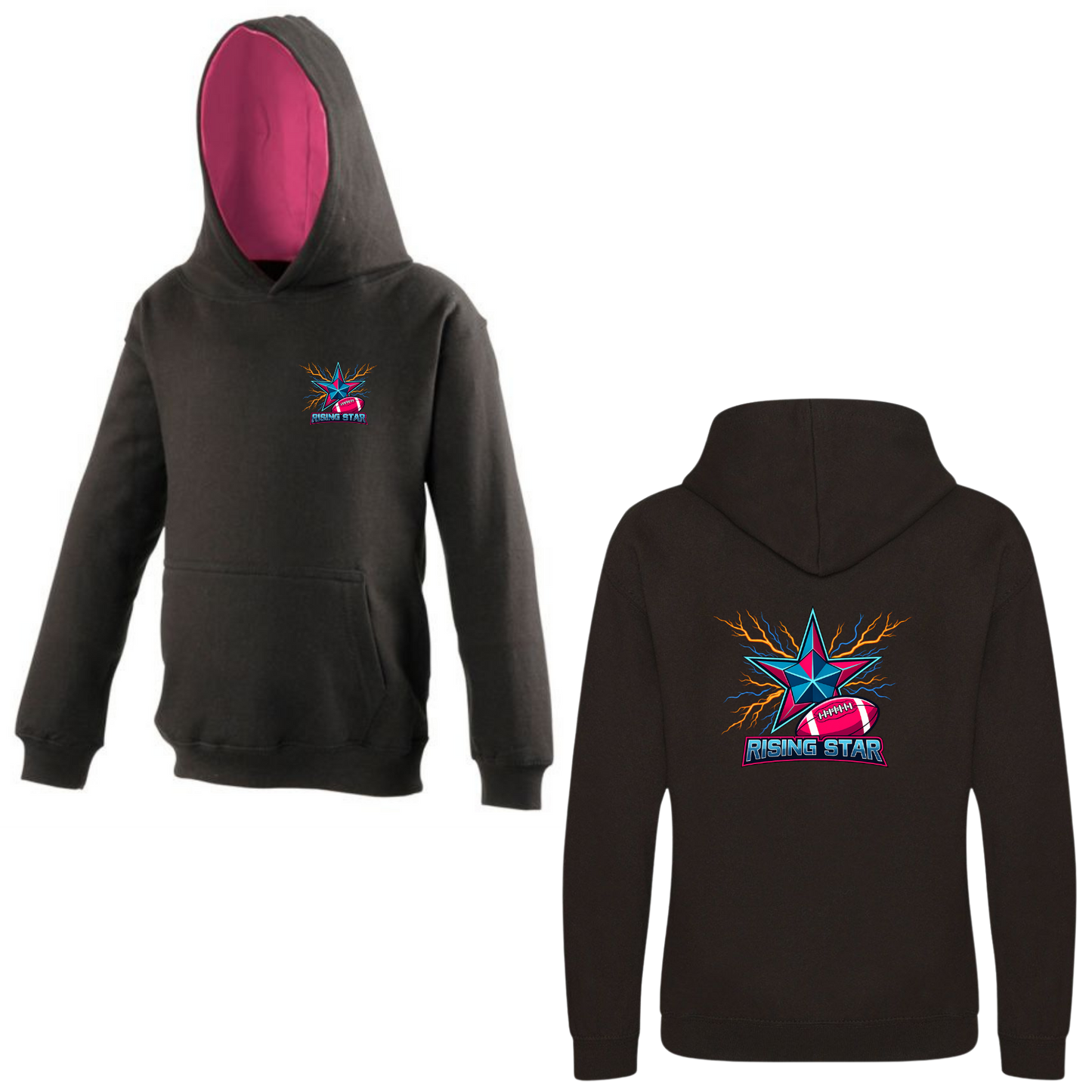 Hoodie - enfants/ados bicolor RS