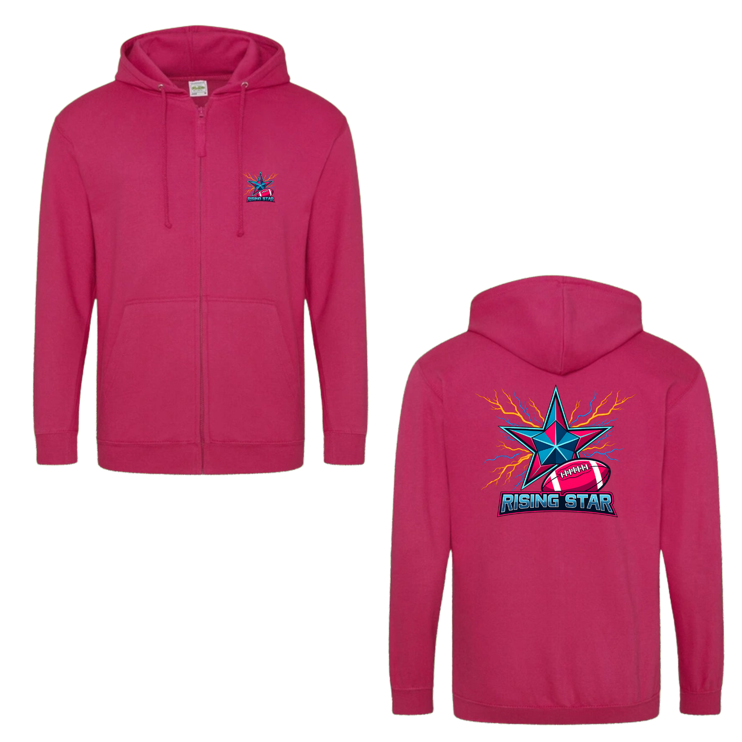 Sweat zippé à capuche enfant RS