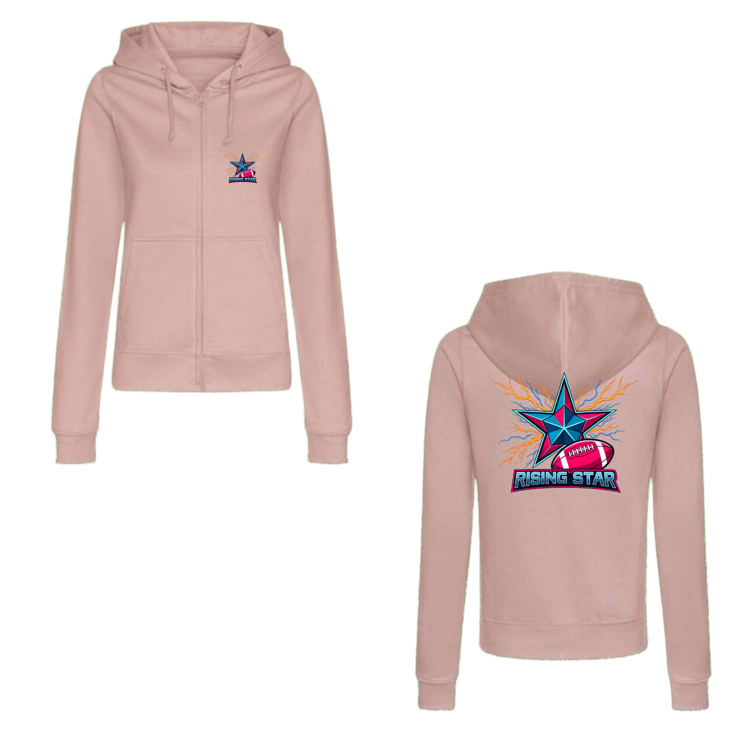 Zoodie zippé à capuche femme RS