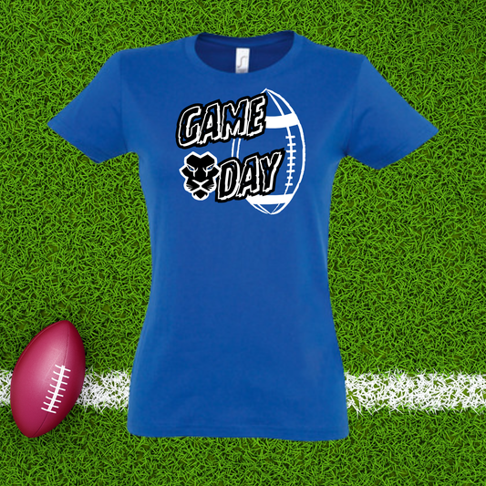 T-Shirt manches courtes femme GAME DAY - BL